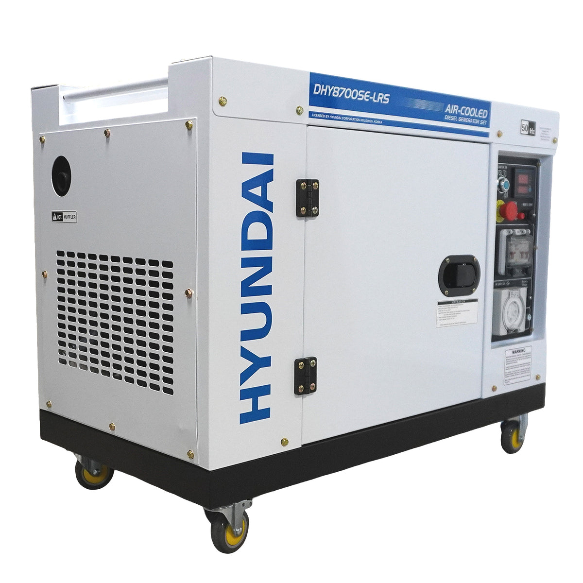 8kVA Hyundai Diesel Generator DHY8700SE-LRS