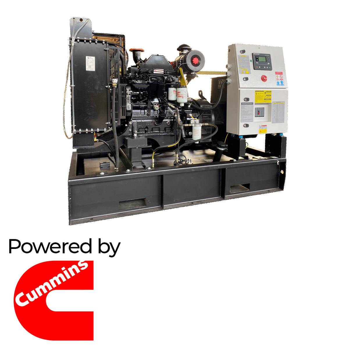 42kVA Three Phase Welling & Crossley Cummins Open Set Standby Diesel Generator ED42CuYE/3-S-OPEN