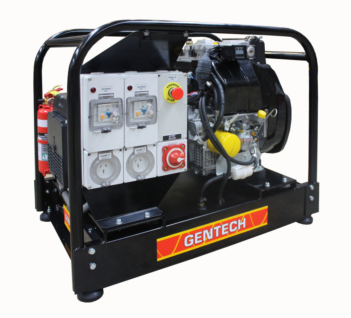 6.8kVA Gentech Mine Spec Diesel Generator ED6800YSRE-MINE