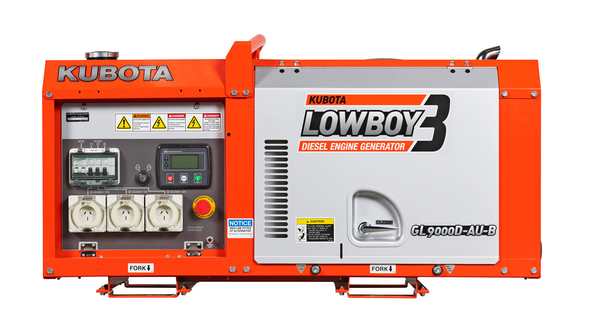 8kVA Kubota Diesel Generator GL9000