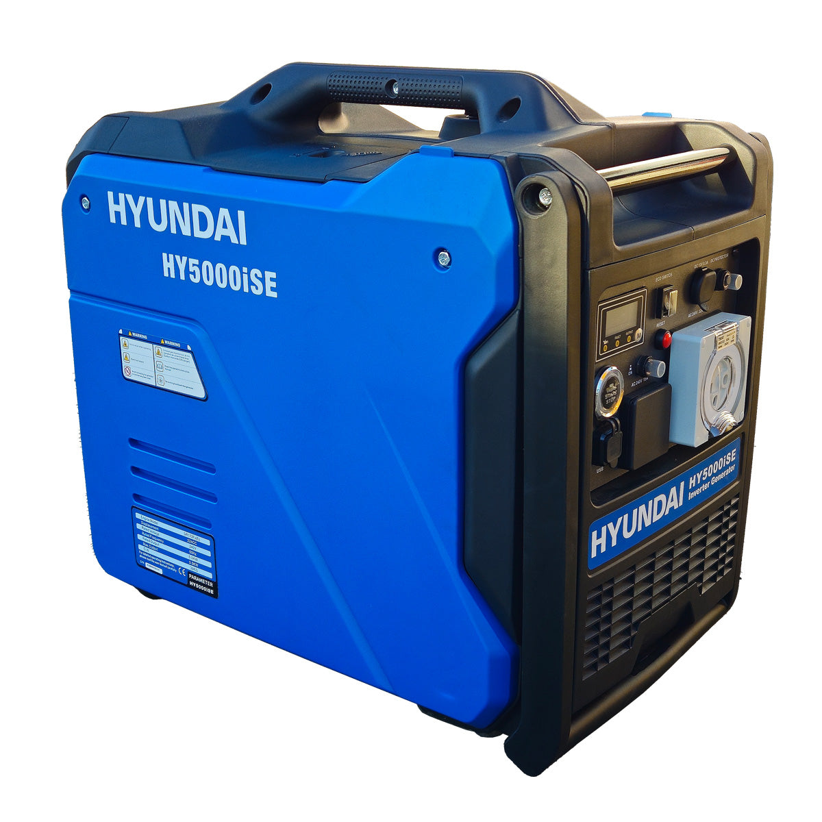 6.8kVA (5500W) Hyundai Petrol Inverter Generator HY5000iSE