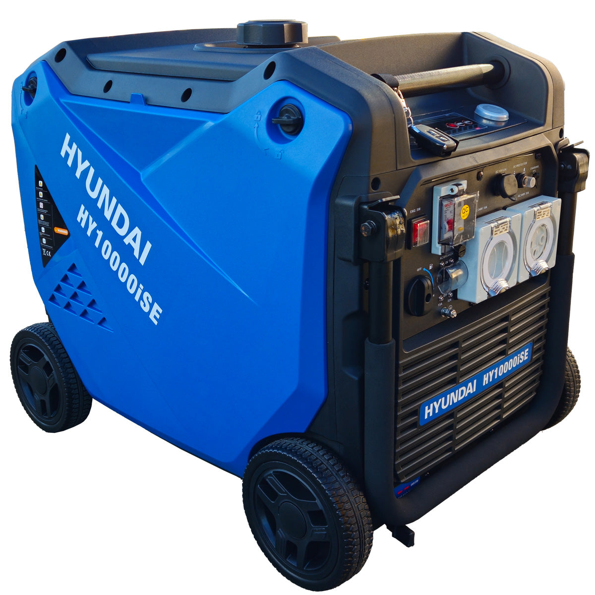 12.5kVA (10000W) Hyundai Petrol Inverter Generator HY10000iSE