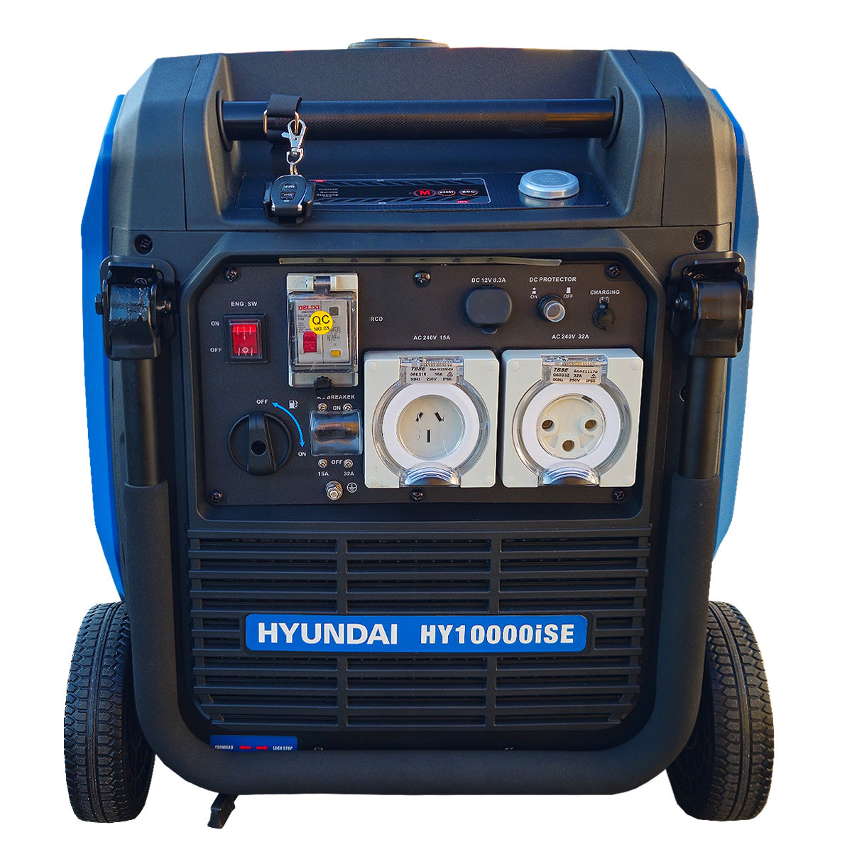 12.5kVA (10000W) Hyundai Petrol Inverter Generator HY10000iSE