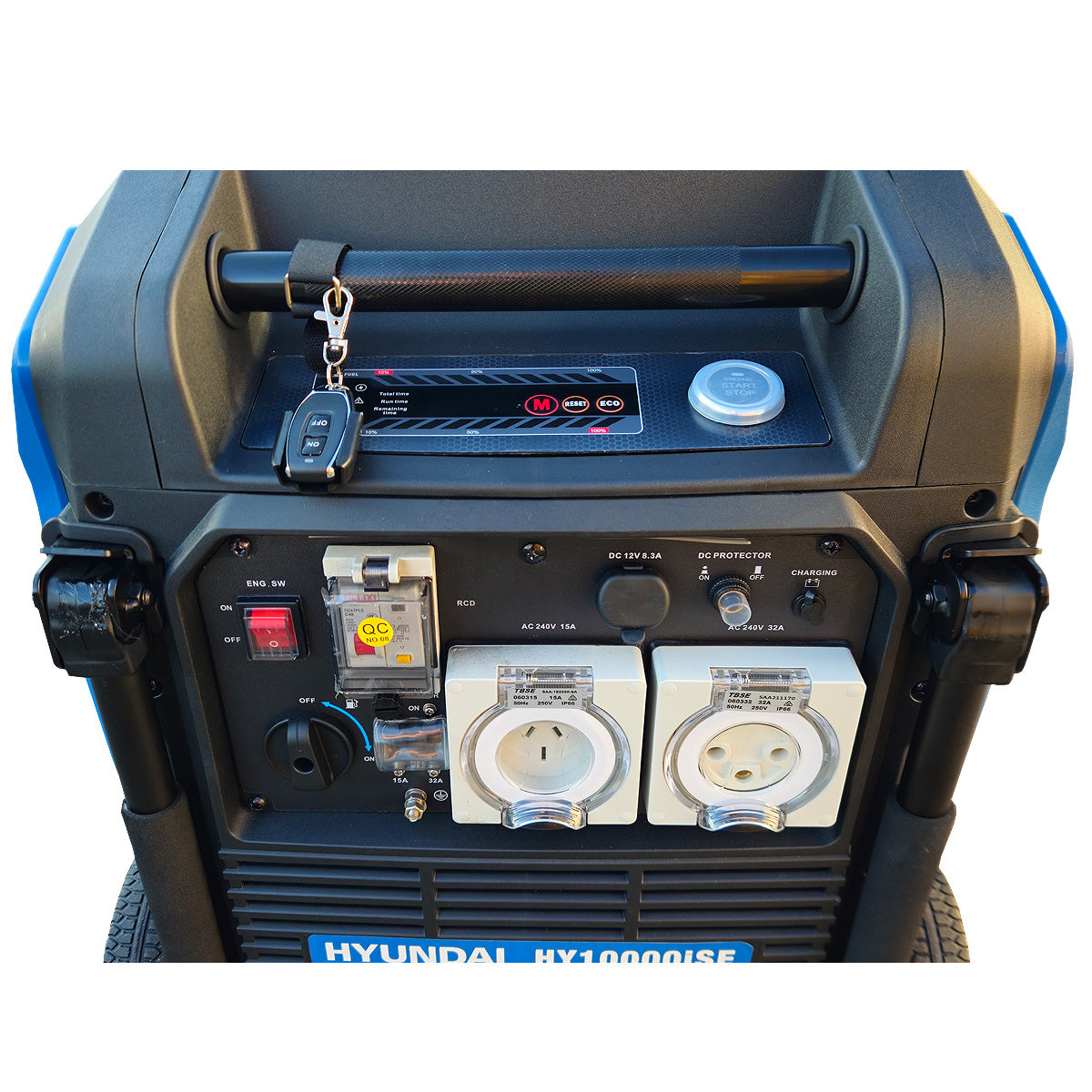 12.5kVA (10000W) Hyundai Petrol Inverter Generator HY10000iSE