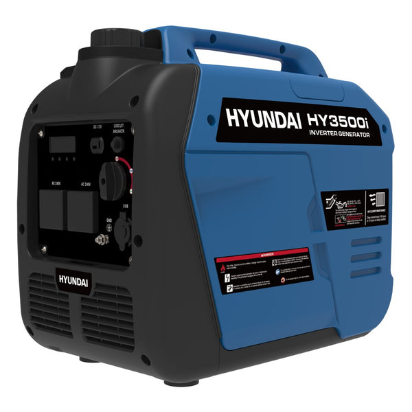 4.3kVA (3500W) Hyundai Petrol Inverter Generator HY3500i