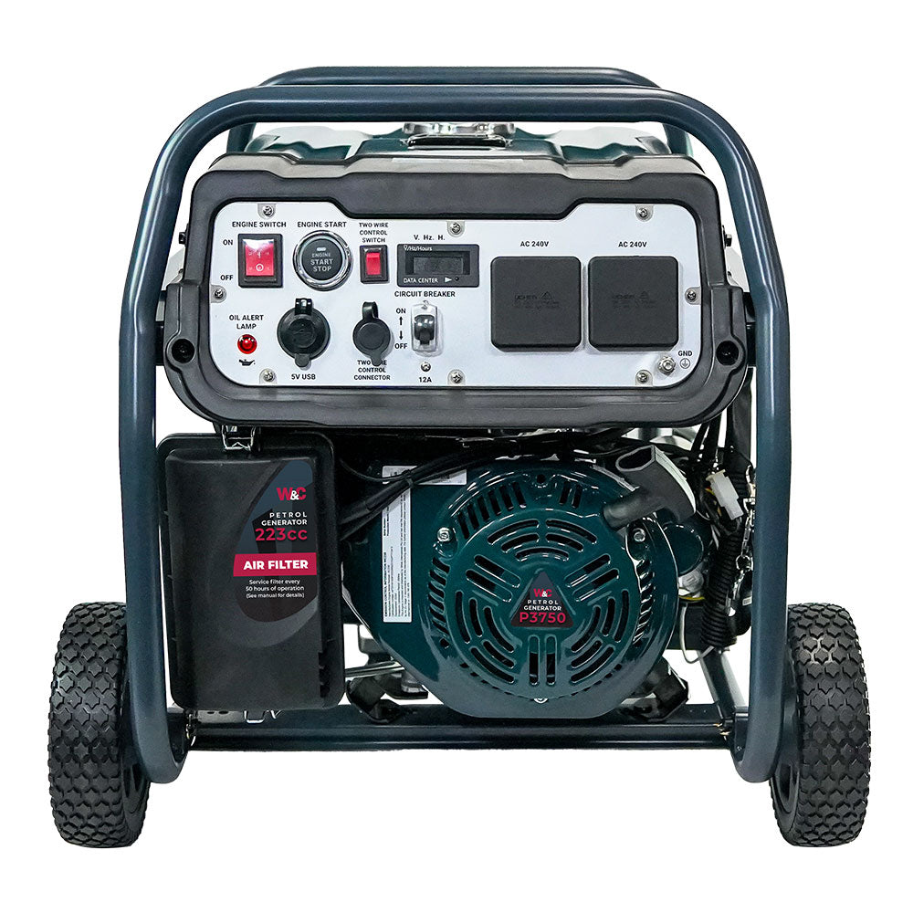 3.75kVA Welling & Crossley Petrol Generator WC-P3750 - view 2