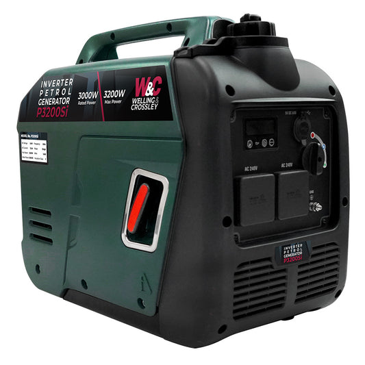 3.8kVA (3200W) Welling & Crossley Petrol Inverter Generator WC-P3200Si