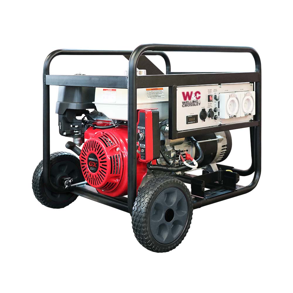7.75kVA Welling & Crossley Petrol Generator WC-P7750H