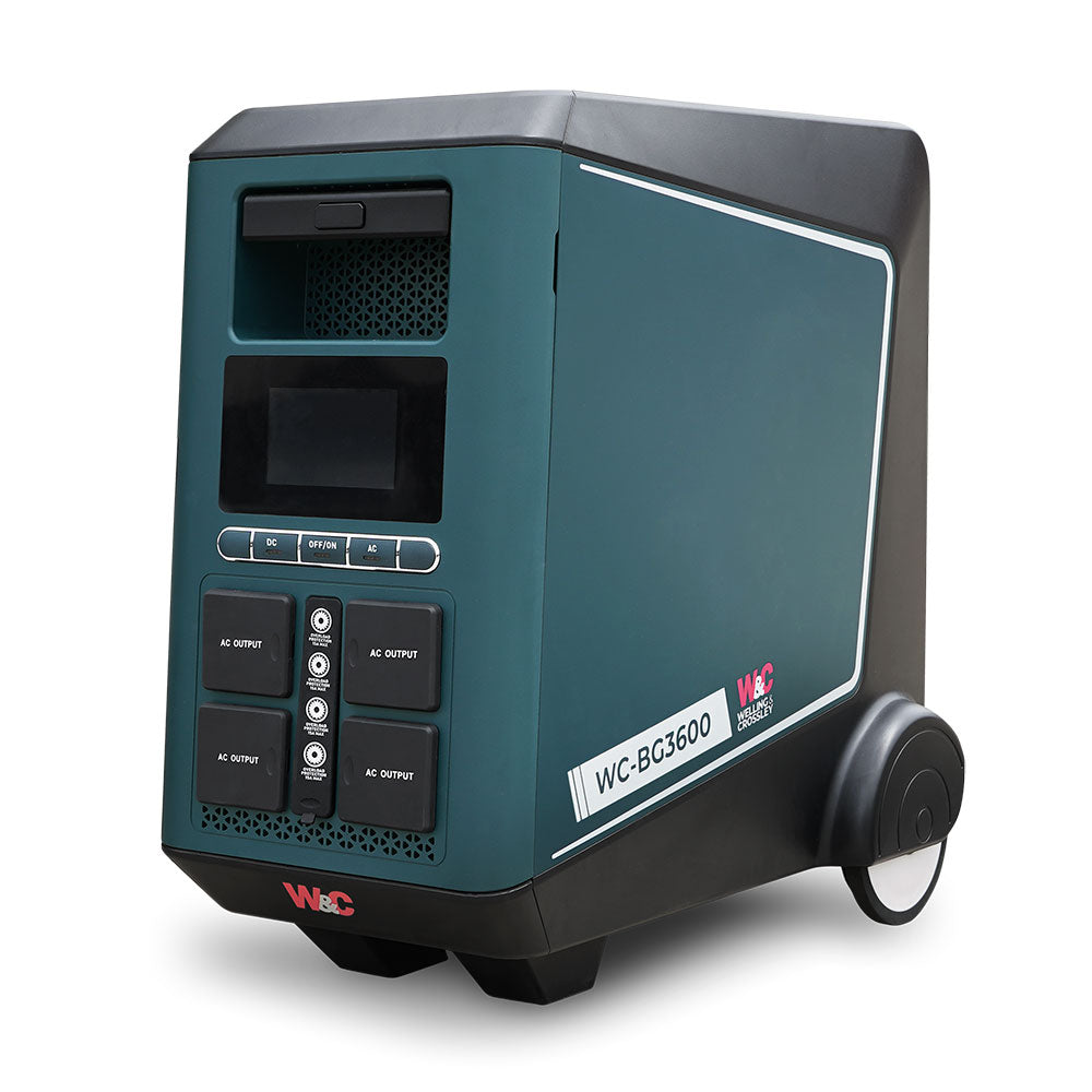 3600W Welling & Crossley Portable Power Station WC-BG3600