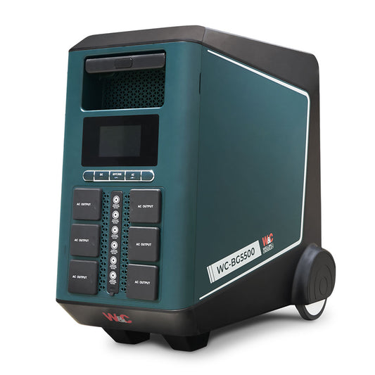 5500W Welling & Crossley Portable Power Station WC-BG5500