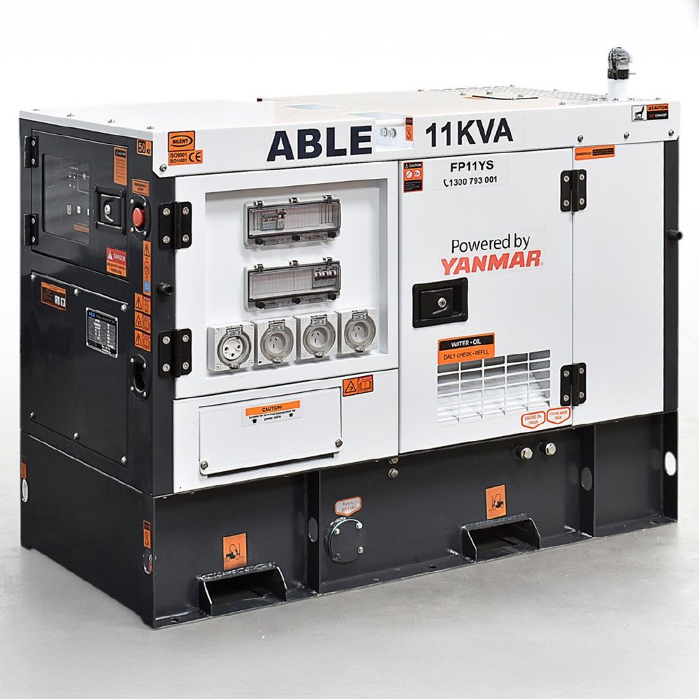 11kVA ABLE Yanmar Diesel Generator FP11YS