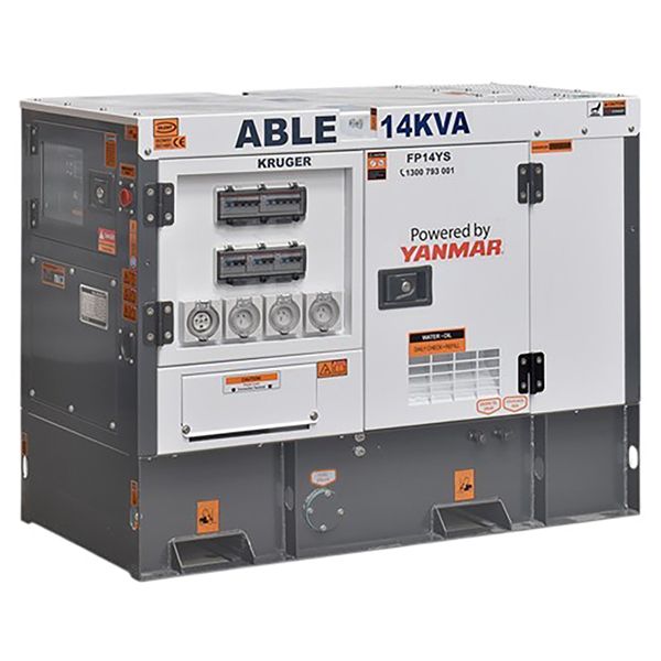 14kVA ABLE Yanmar Diesel Generator FP14YS