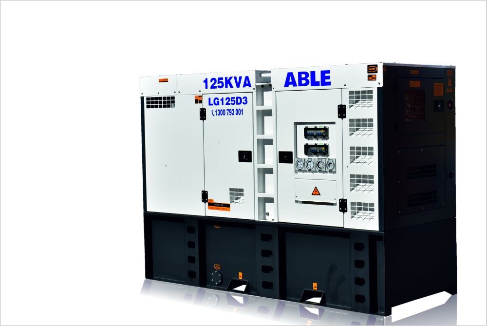 125kVA ABLE Diesel Generator LG125D3 - view 2