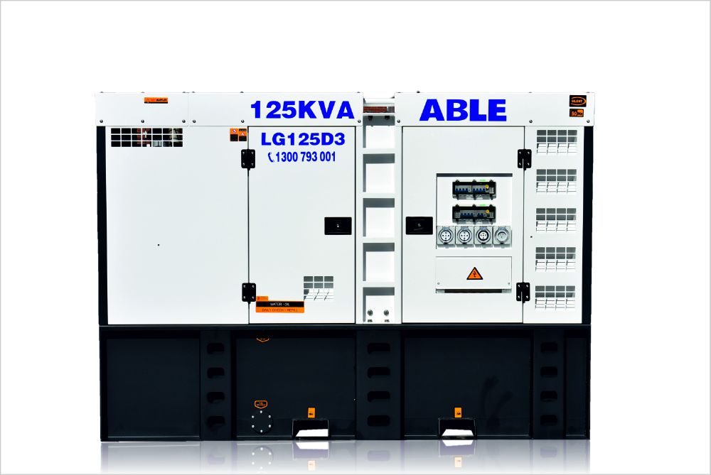 125kVA ABLE Diesel Generator LG125D3 - view 3