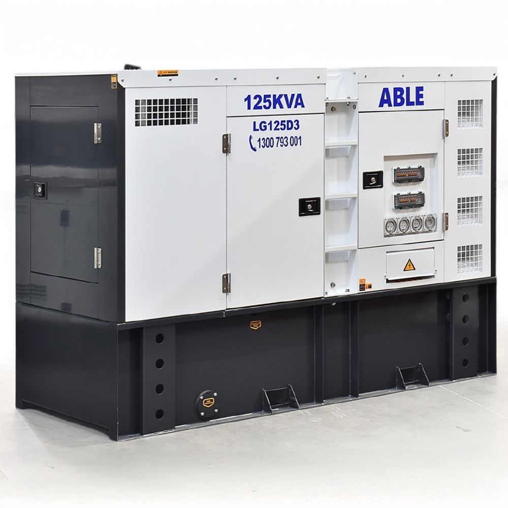 125kVA ABLE Diesel Generator LG125D3