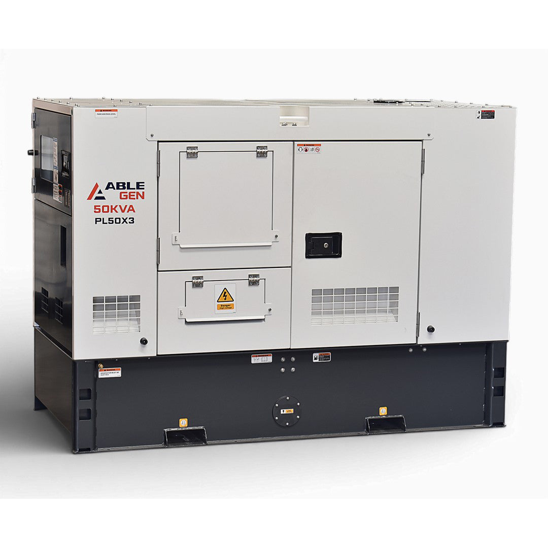 50kVA ABLE Diesel Generator PL50X3