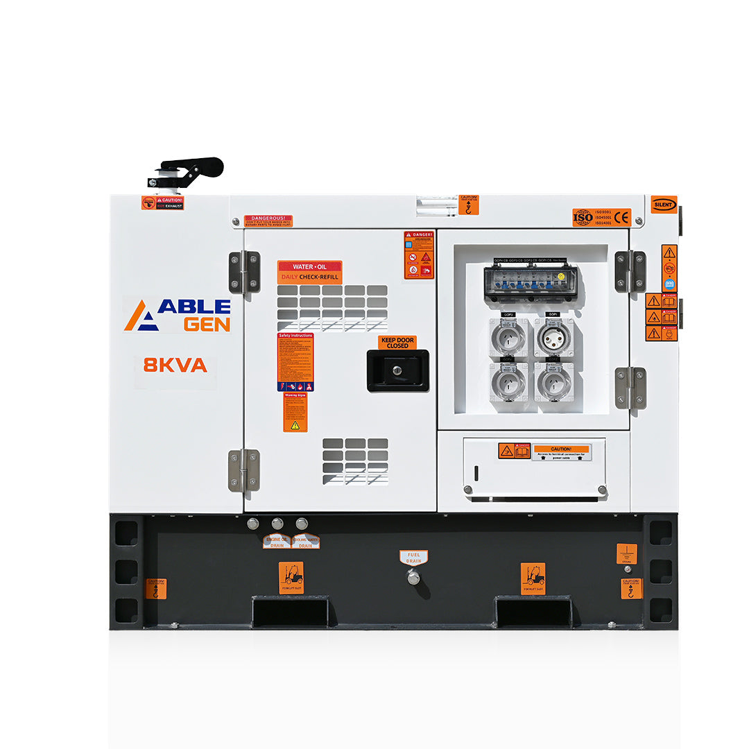 8kVA ABLE Diesel Generator PL8D1 - view 2