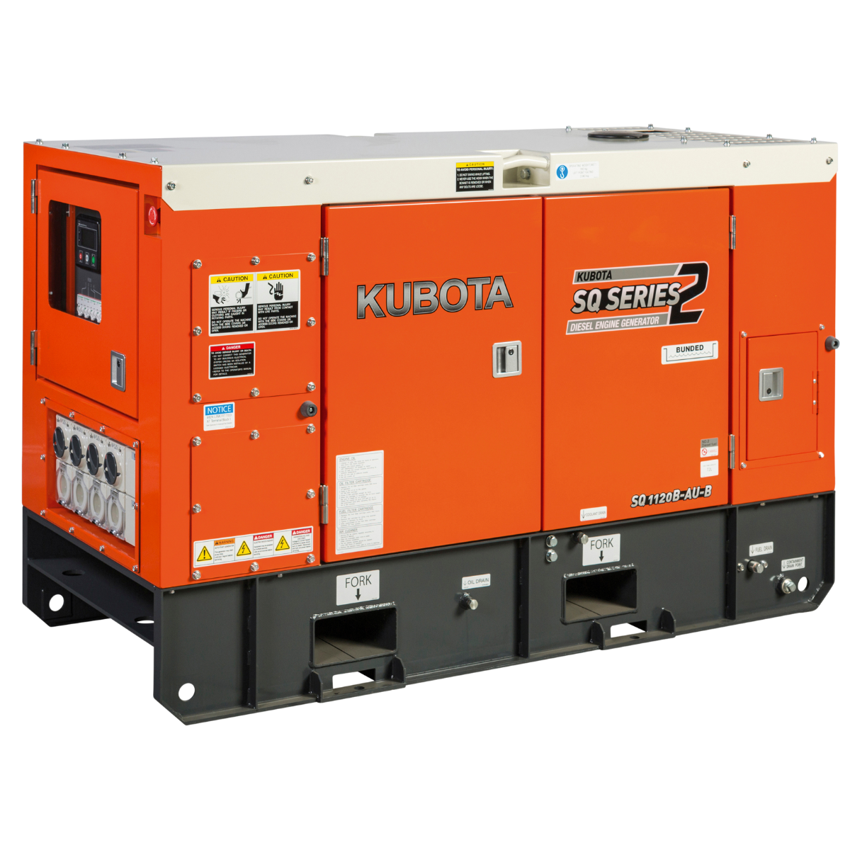 11.8kVA Kubota Diesel Generator SQ1120