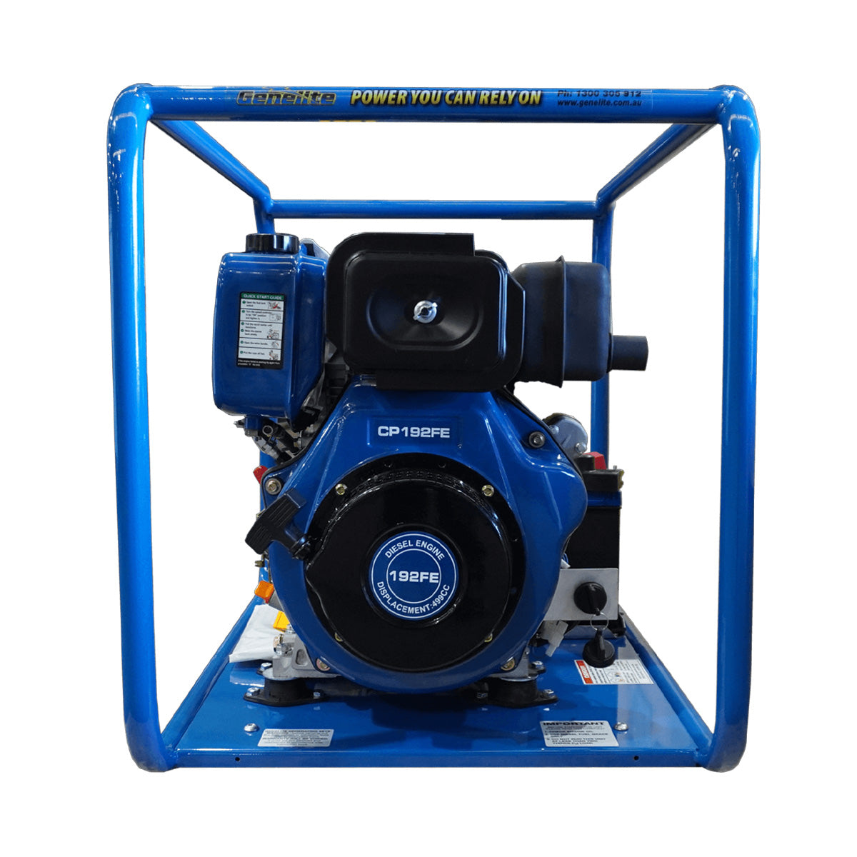 6.5kVA Hyundai GHD5000E-H