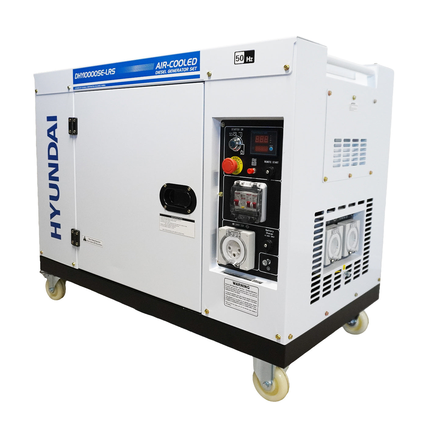 10kVA Hyundai DHY10000SE-LRS