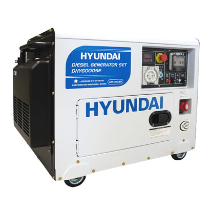 6.5kVA Hyundai Diesel Generator DHY6000SE