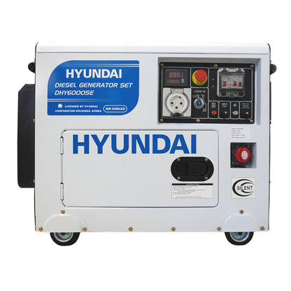 6.5kVA Hyundai Diesel Generator DHY6000SE
