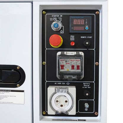 8kVA Hyundai DHY8700SE-LRS