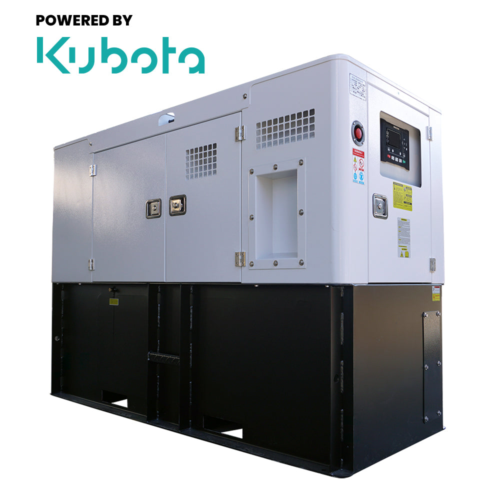 24kVA Three Phase Welling & Crossley Kubota Standby Diesel Generator with 400L Tank and Load Bank ED24KYE/3-400-LB