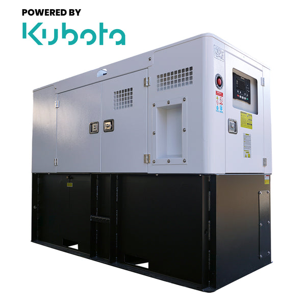 24kVA Three Phase Welling & Crossley Kubota Standby Diesel Generator with 400L Tank and Load Bank ED24KYE/3-400-LB