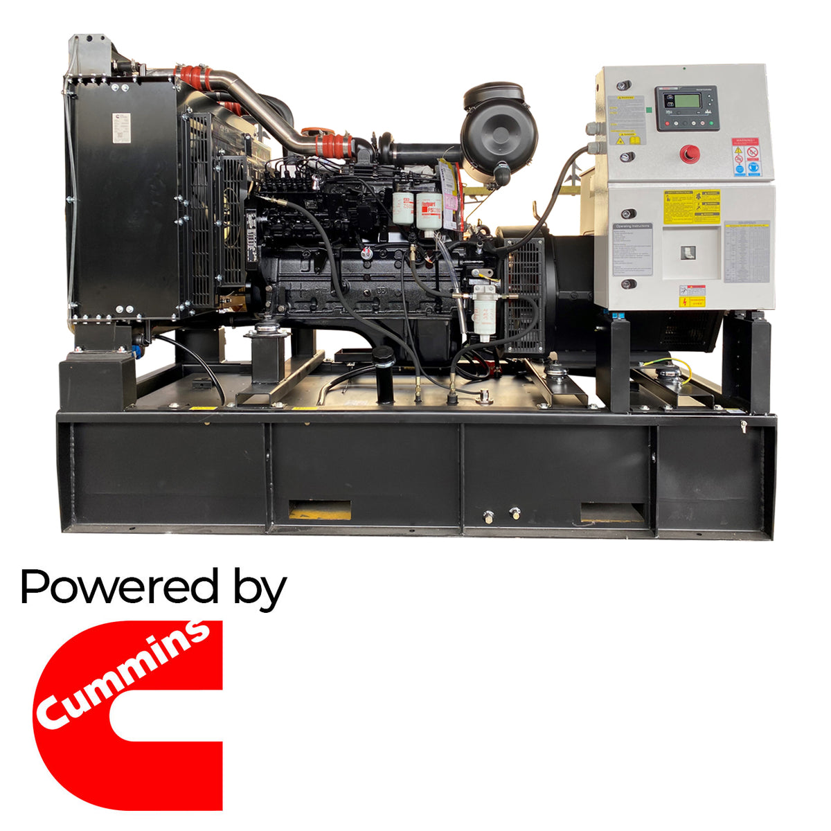 170kVA Three Phase Welling & Crossley Cummins Open Set Standby Diesel Generator ED170CuYE/3-OPEN