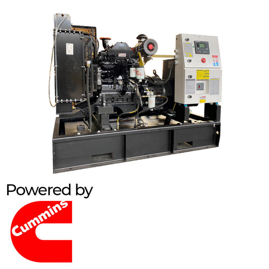 42kVA Three Phase Welling & Crossley Cummins Open Set Standby Diesel Generator ED42CuYE/3-S-OPEN