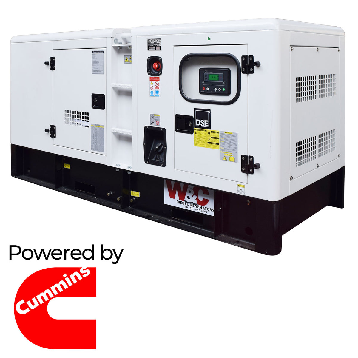 42kVA Three Phase Welling & Crossley Cummins Standby Diesel Generator ED42CuYE/3-S