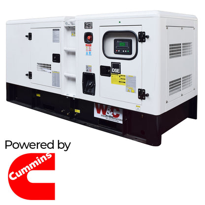 42kVA Three Phase Welling & Crossley Cummins Standby Diesel Generator ED42CuYE/3-S