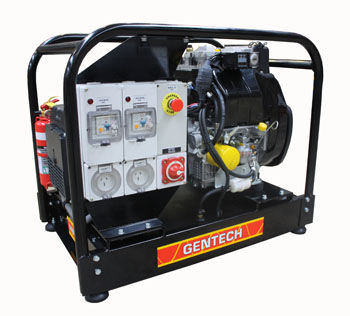 8.5kVA Gentech Mine Spec Diesel Generator ED8500KSRE-MINE