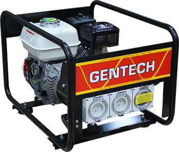 3.4kVA Gentech RCD Petrol Generator EP3400HSR-RCD