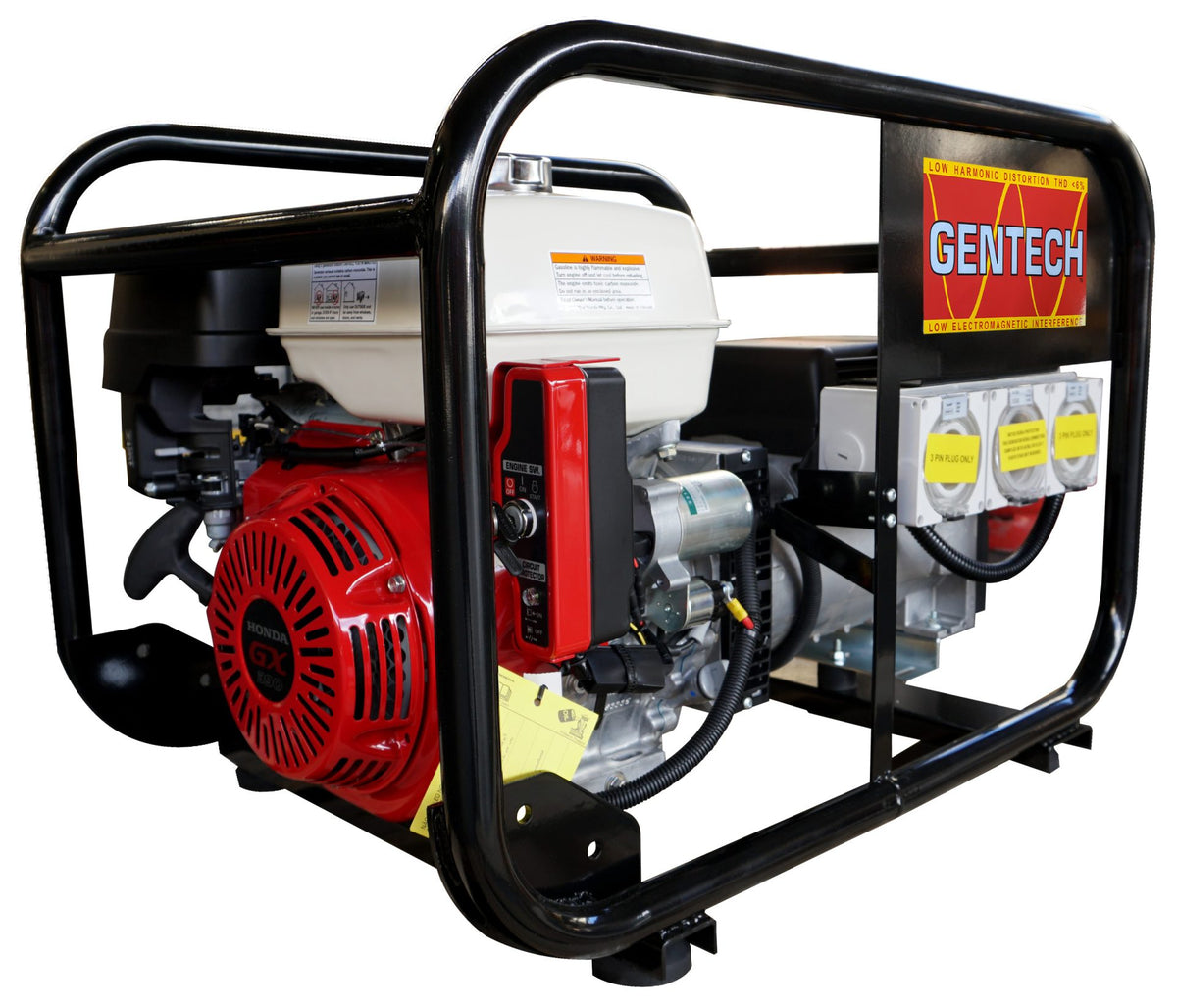 8kVA Gentech RCD Petrol Generator EP8000HSRE-RCD-V2