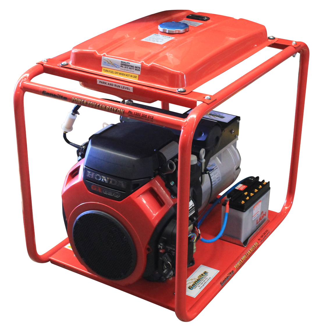 12.5kVA Honda GH12000E-LRT/3