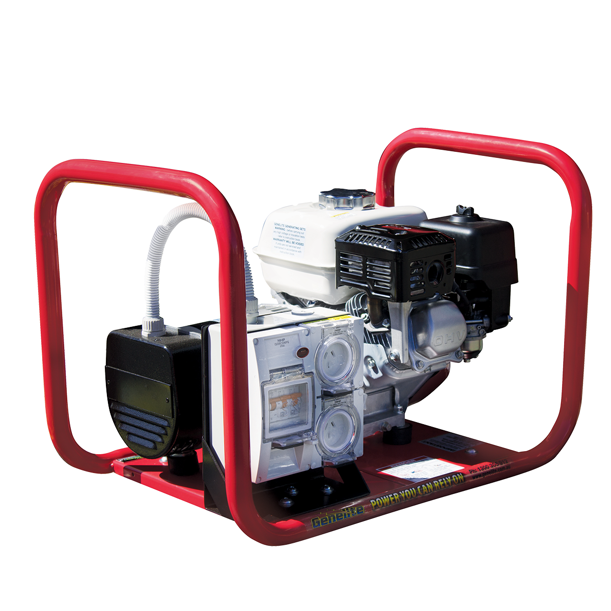 2.5kVA Honda GH2000H, Hire Spec