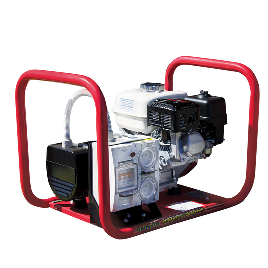 2.5kVA Honda GH2000H, Hire Spec