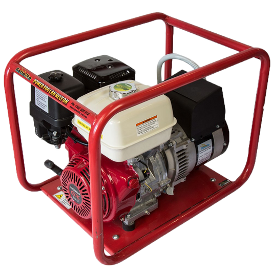 7.5kVA Honda GH6000H, Hire Spec