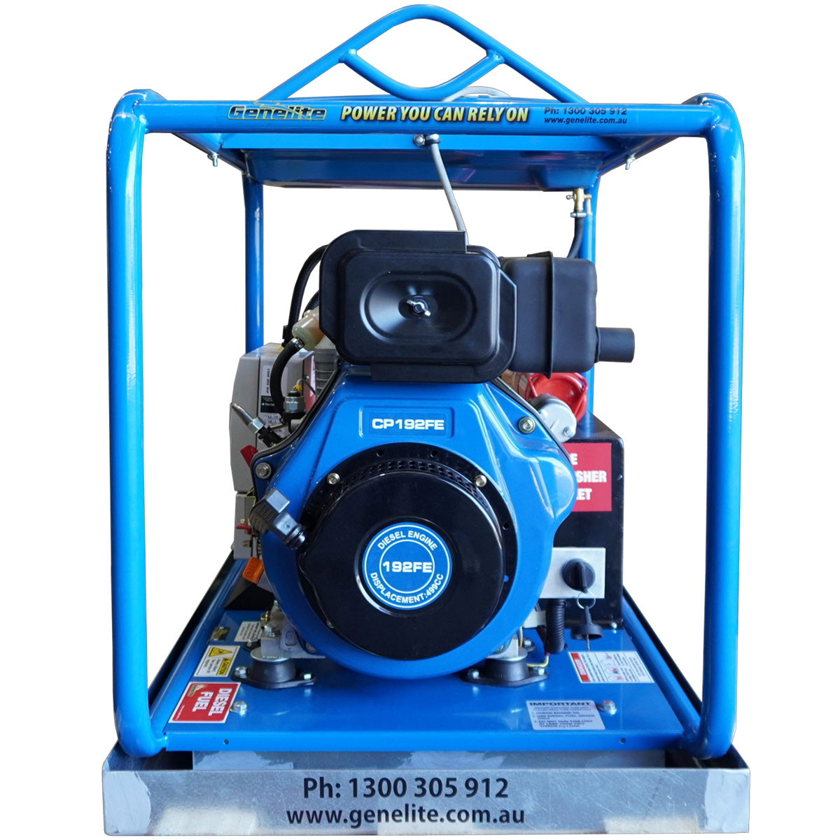 6.5kVA Hyundai GHD5000E Mine Spec
