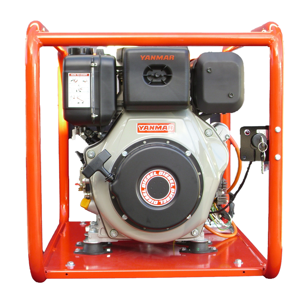 2.2kVA Yanmar Diesel Generator GYD2000E-H