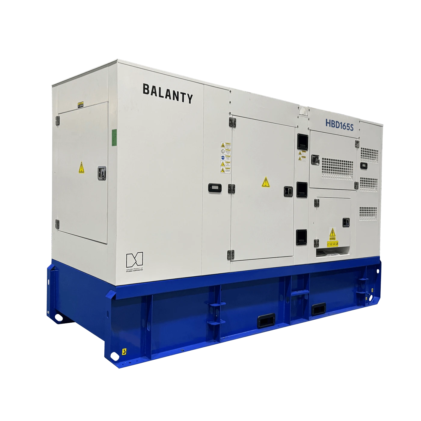 165kVA BALANTY Genuine Product of Hyundai Corporation