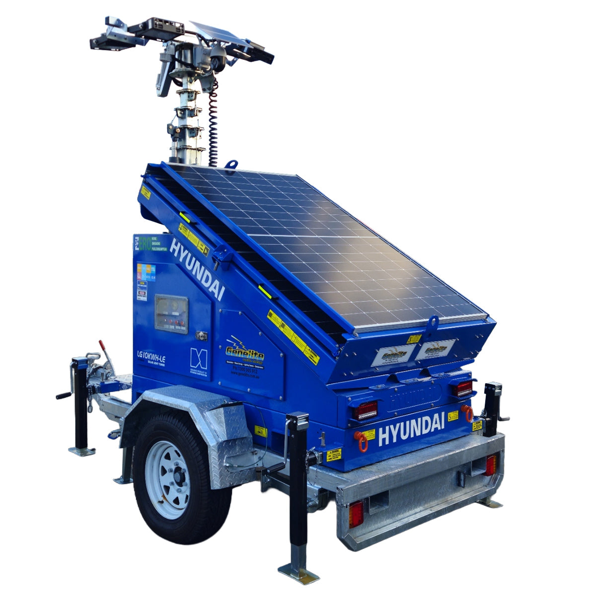 Hyundai HYLT600 Solar Lighting Tower