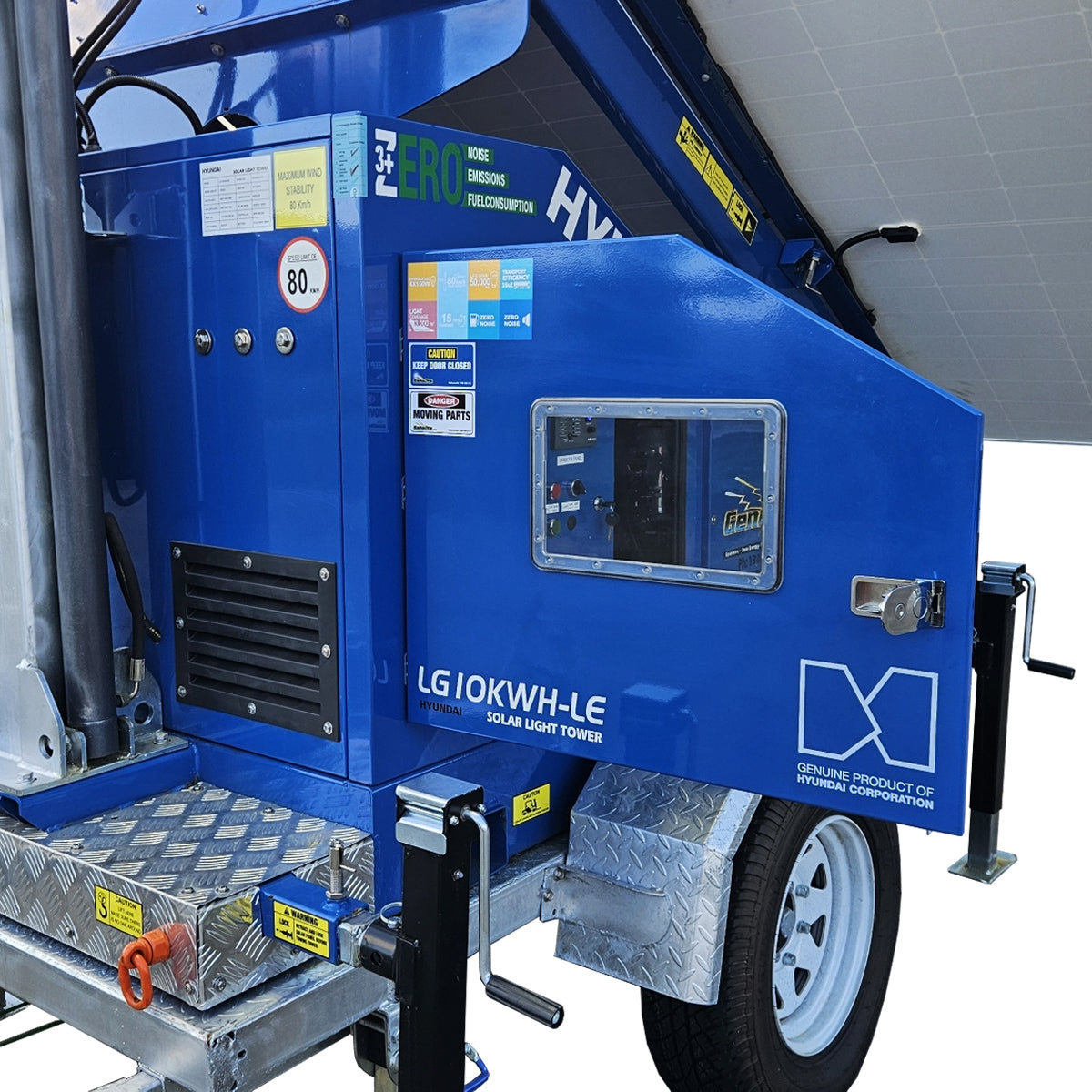Hyundai HYLT600 Solar Lighting Tower