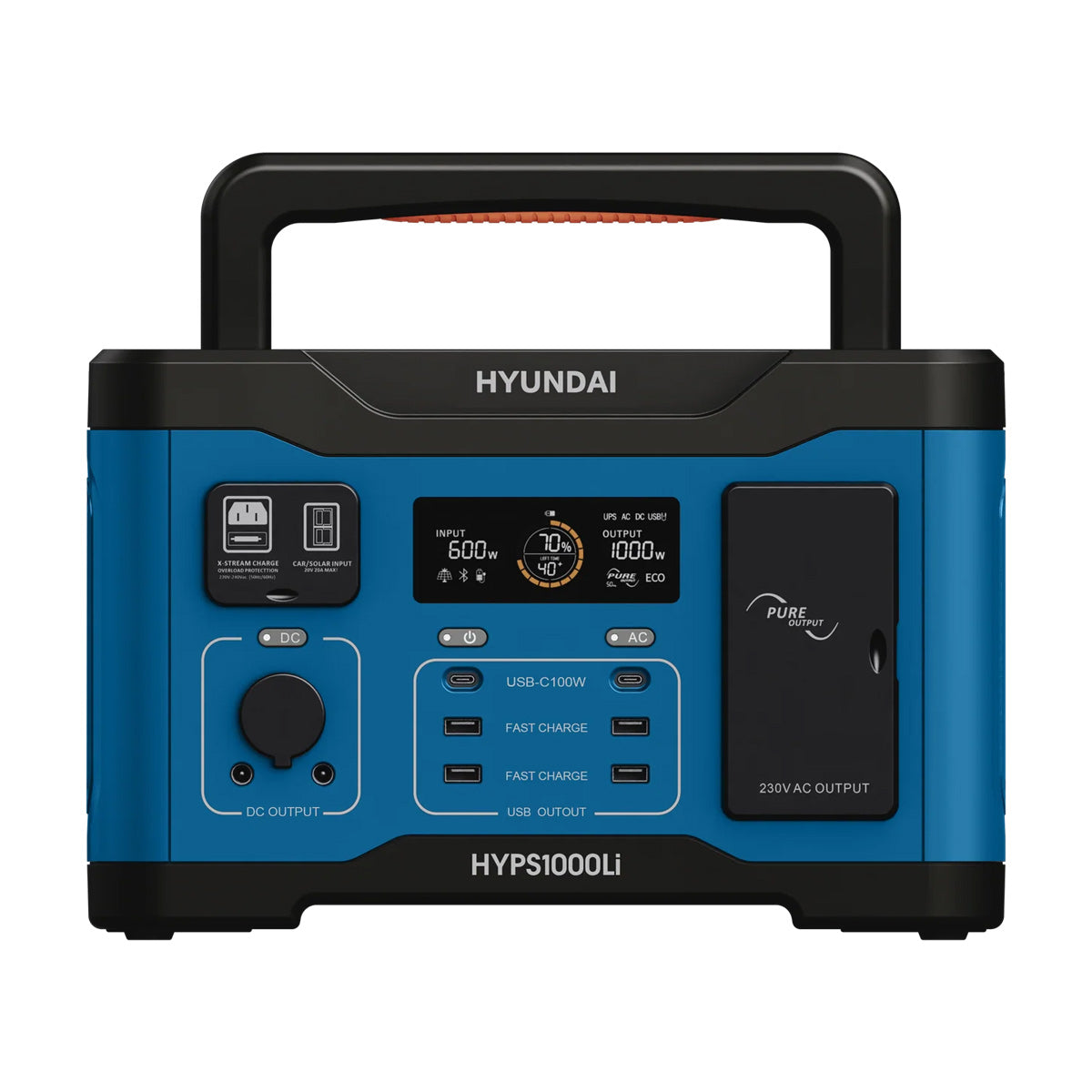 1000W Hyundai Portable Power Station HYPS1000
