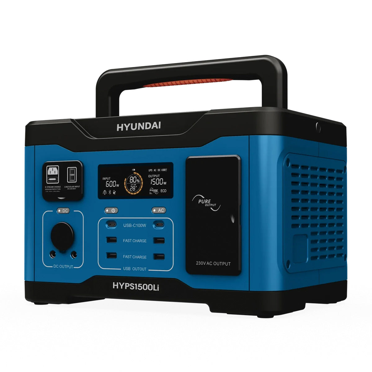 1500W Hyundai Portable Power Station HYPS1500
