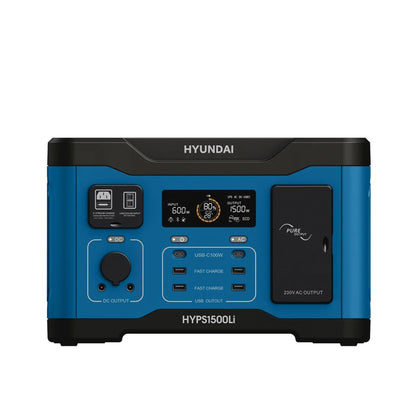 1500W Hyundai Portable Power Station HYPS1500