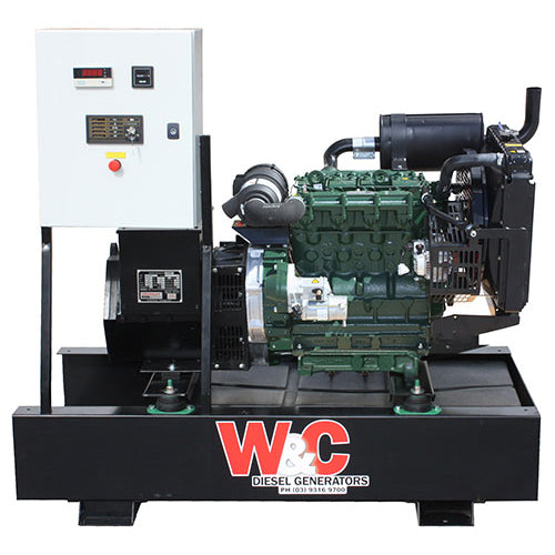 16.5kVA Three Phase Welling & Crossley Lister Petter Open Set Standby Diesel Generator LLD16.5/3