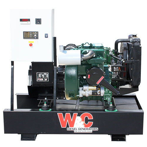 6.1kVA Single Phase Welling & Crossley Lister Petter Open Set Standby Diesel Generator LLD6.1/1